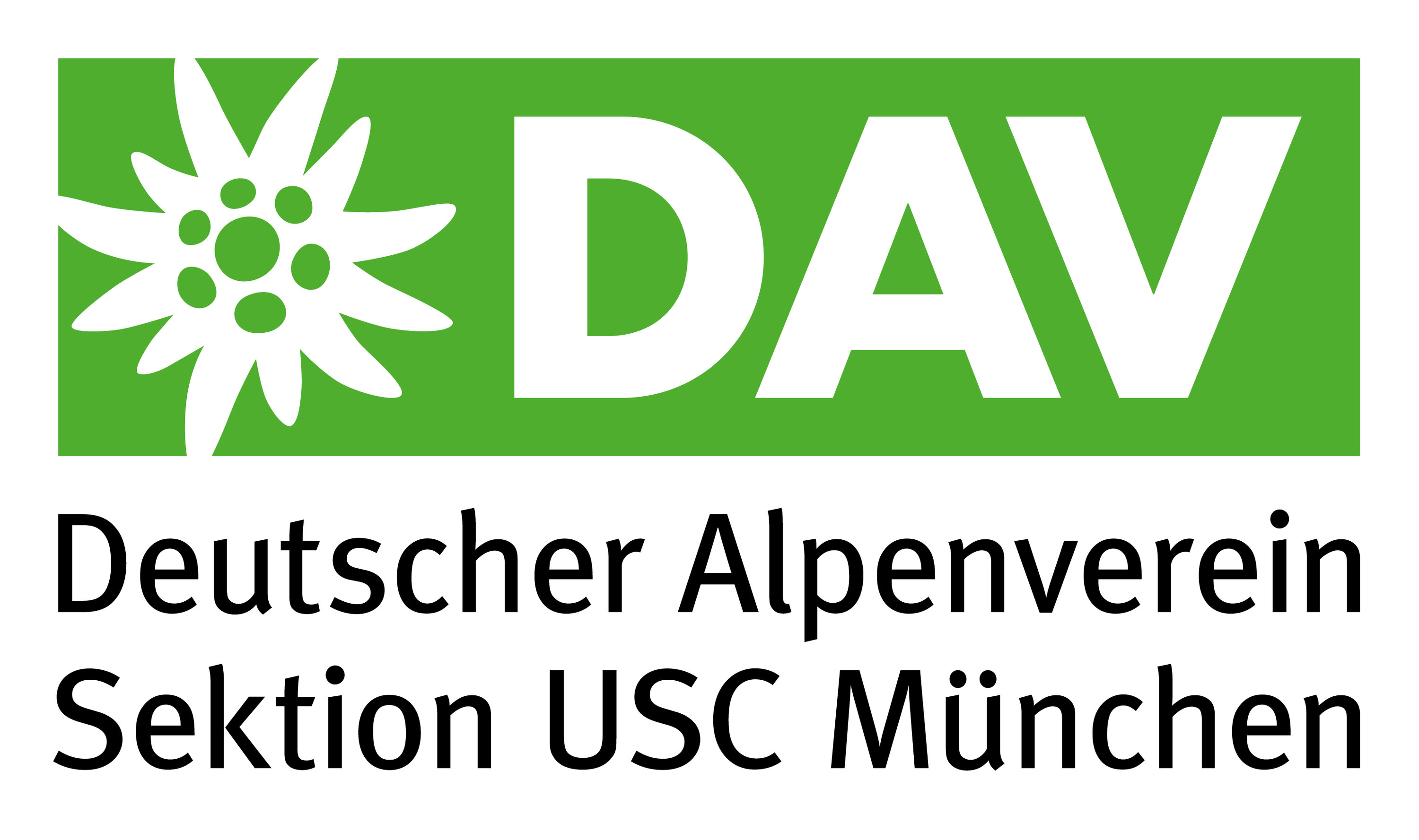 Sektion Universitäts - Sportclub München des Deutschen Alpenvereins e.V. Logo